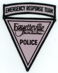 NORTH CAROLINA,FAYETTEVILLE POLICE EMERGENCY RESPONSE TEAM ERT SUBDUED 2